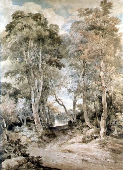 Træ Scene af John Crome