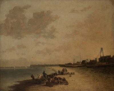 Yarmouth Beach af John Crome