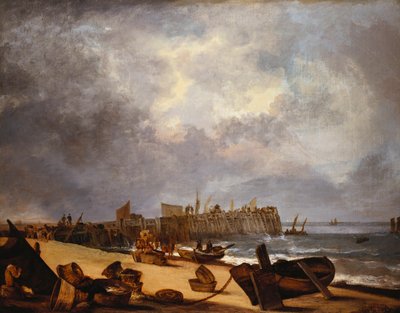 Yarmouth Jetty af John Crome