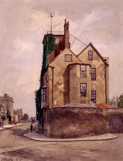 Canonbury Tower, Islington, London, 1887 af John Crowther