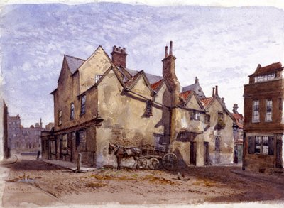 Cromwell House, Smithfield, London, 1880 af John Crowther