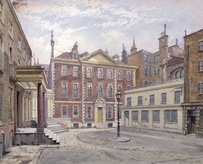 Hus i Austin Friars, City of London af John Crowther