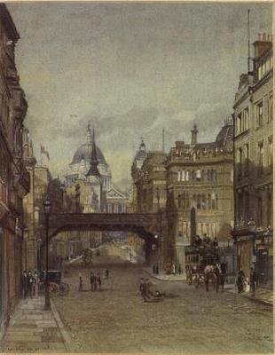 Ludgate Hill af John Crowther
