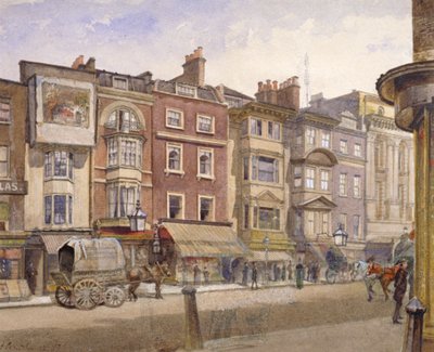 Nos 412-418 Strand, Westminster, London, 1887 af John Crowther