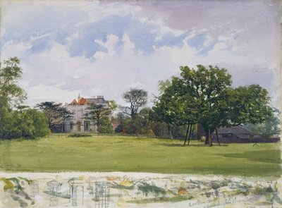 Set fra siden af Turret House, Lambeth, 1880 af John Crowther