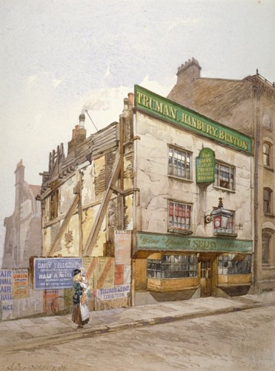The Sieve public house, Church Street, Minories, London, 1886 af John Crowther