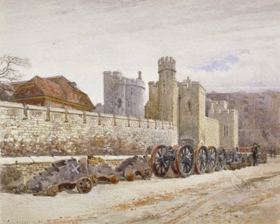 Tower of London, Stepney, London, 1883 af John Crowther