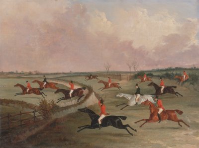 Quorn Hunt in Full Cry: Second Horses af John Dalby