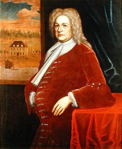 Portræt af Arent Schuyler (olie på linned) af John Dawson Watson