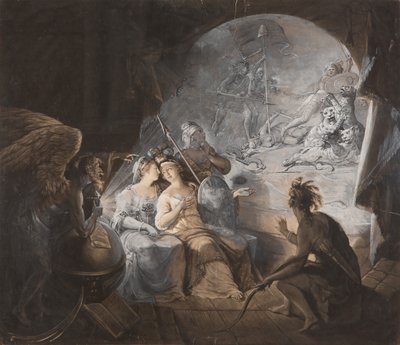 The-Tax-Tempest The Oracle, 1774. af John Dixon