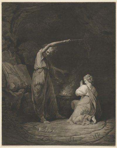 Besværgelse af John Dixon after John Hamilton Mortimer
