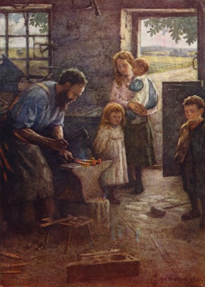Landsbysmeden af John Dobson