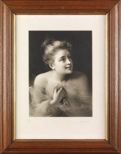 The Surprise (mezzotint) af John Douglas Miller
