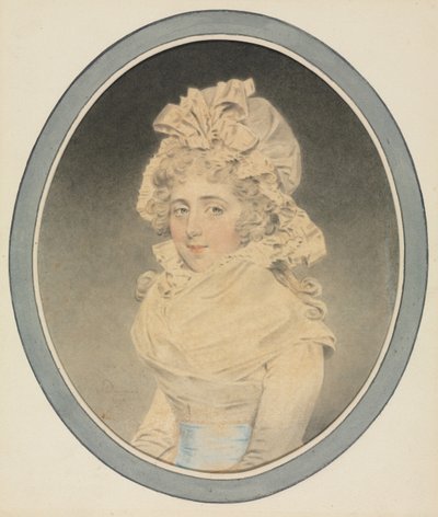Lady Caroline Wrottesley af John Downman