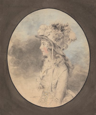 Frøken Nott af John Downman