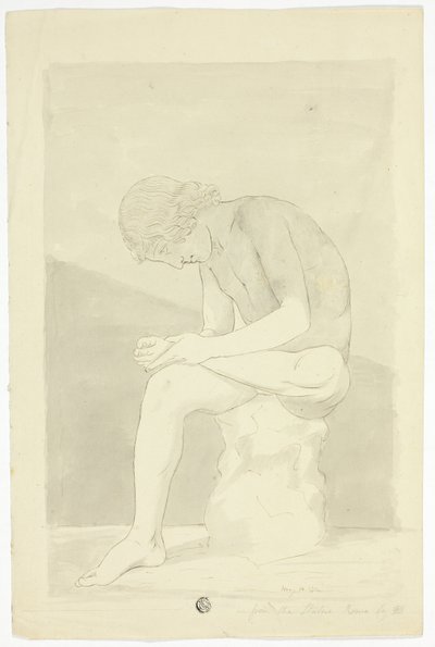 Torneplukkeren (Lo Spinario) af John Downman