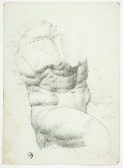 Torso af antik statue af John Downman