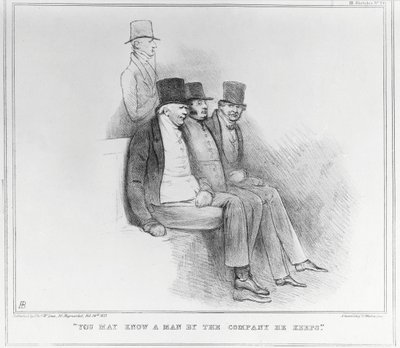 Du kender måske en mand fra det firma han holder, 1833 af John Doyle
