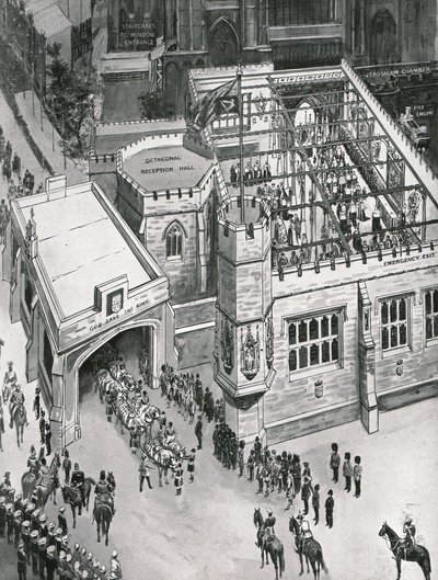Kroning af kong George V og dronning Mary, London, 1911. af John Duncan