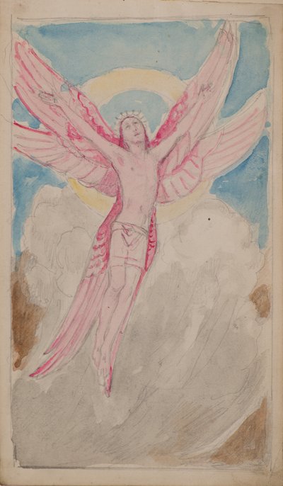 The Vision of St Francis (akvarel) af John Duncan