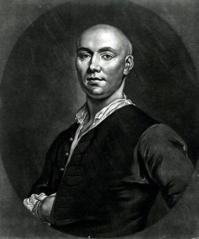 John Broughton (mezzotint) af John Ellys