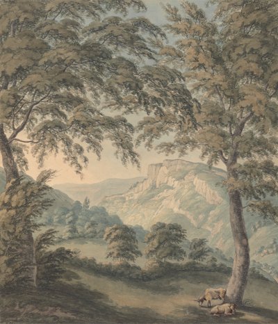 Matlock High Tor, Derbyshire af John Emes
