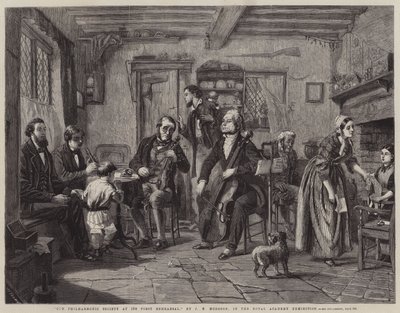 Vores Filharmoniske Selskab ved sin første prøve af John Evan Hodgson