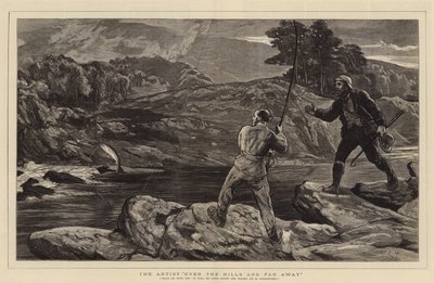 Kunstneren Over the Hills and Far Away af John Evan Hodgson