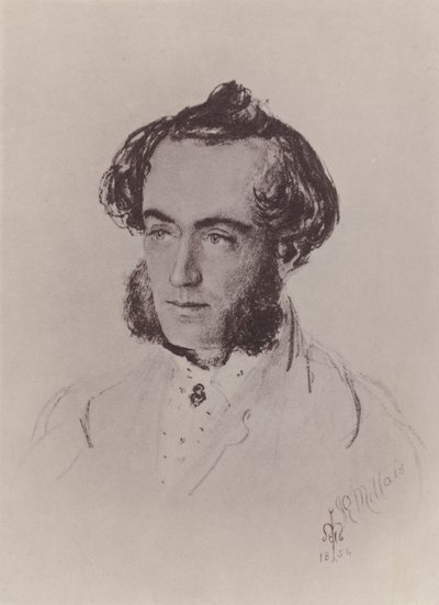 John Leech (gravering) af John Everett (after) Millais