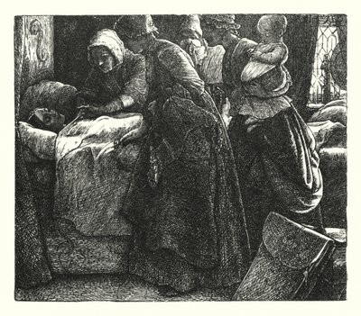 Lord of Burleigh (gravering) af John Everett (after) Millais
