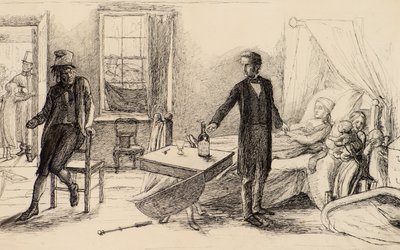 Drikke af John Everett (attr.to) Millais