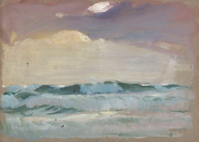 Gråt hav i måneskin, Port Leven af John Everett