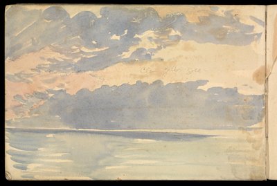 Havlandskab, skitsebog af John Everett