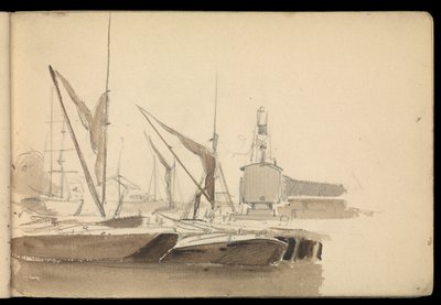 Havlandskab, skitsebog af John Everett