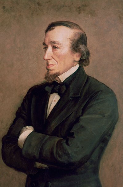 Benjamin Disraeli, jarl af Beaconsfield, detaljer, 1881 af John Everett Millais