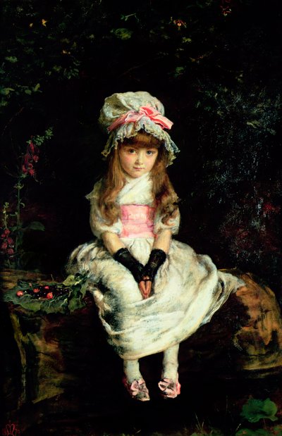 Kirsebær modne, 1879 af John Everett Millais