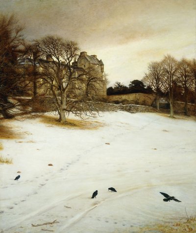 Juleaften, 1887, 1887 af John Everett Millais