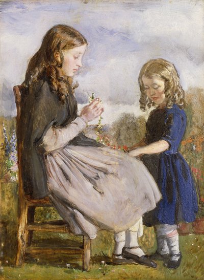 Garland Weavers, ca. 1846 af John Everett Millais