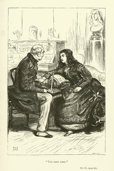 Illustration til Phineas Finn af Anthony Trollope af John Everett Millais