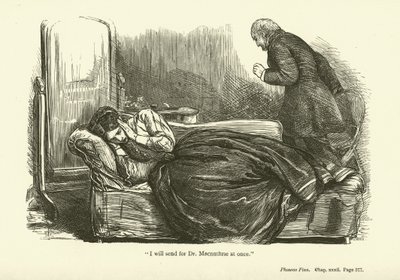 Illustration til Phineas Finn af Anthony Trollope af John Everett Millais