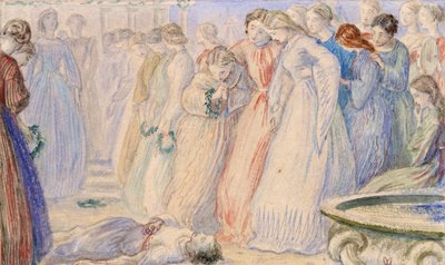 Iphis og Anaxarete, slutningen af det 19. århundrede af John Everett Millais