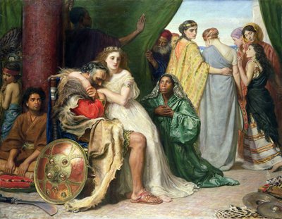 Jephthah af John Everett Millais