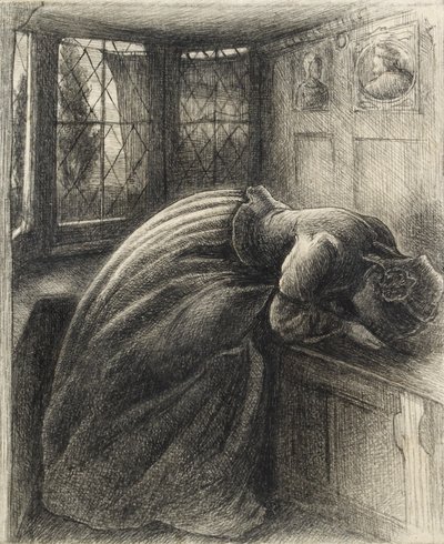 Marian, c1840-1850 af John Everett Millais