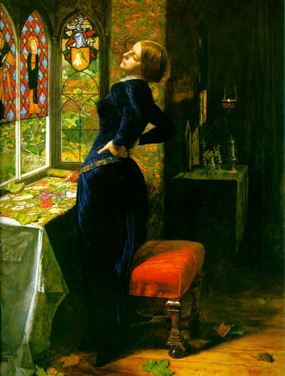 Mariana i den vandfyldte gård af John Everett Millais