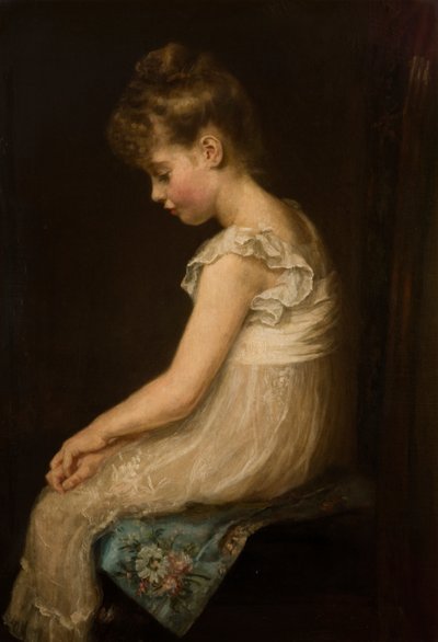 Meditation, 1879 af John Everett Millais