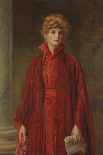 Portia, 1886. af John Everett Millais