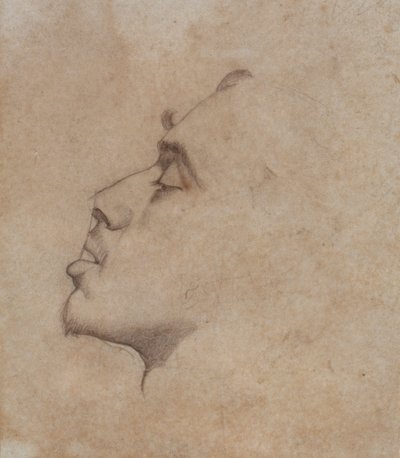Portrætleder af Dante Gabriel Rossetti (1828-82) af John Everett Millais
