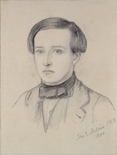 Portræt af Charles Allston Collins, 1850 af John Everett Millais