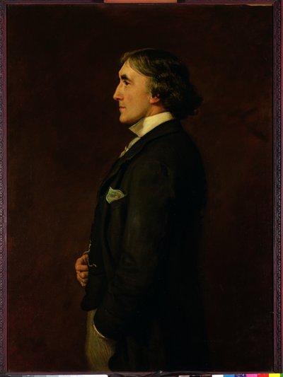 Portræt af Henry Irving (1870-1919) af John Everett Millais