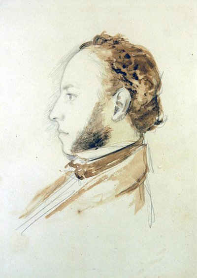 Portræt af John Holmes af John Everett Millais